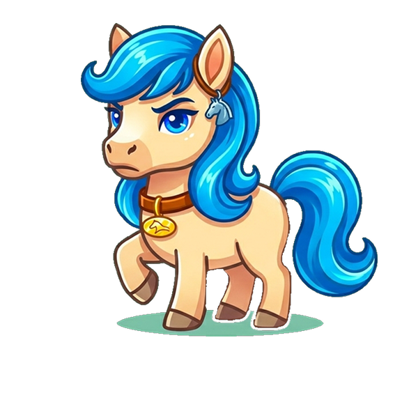 Happy horse